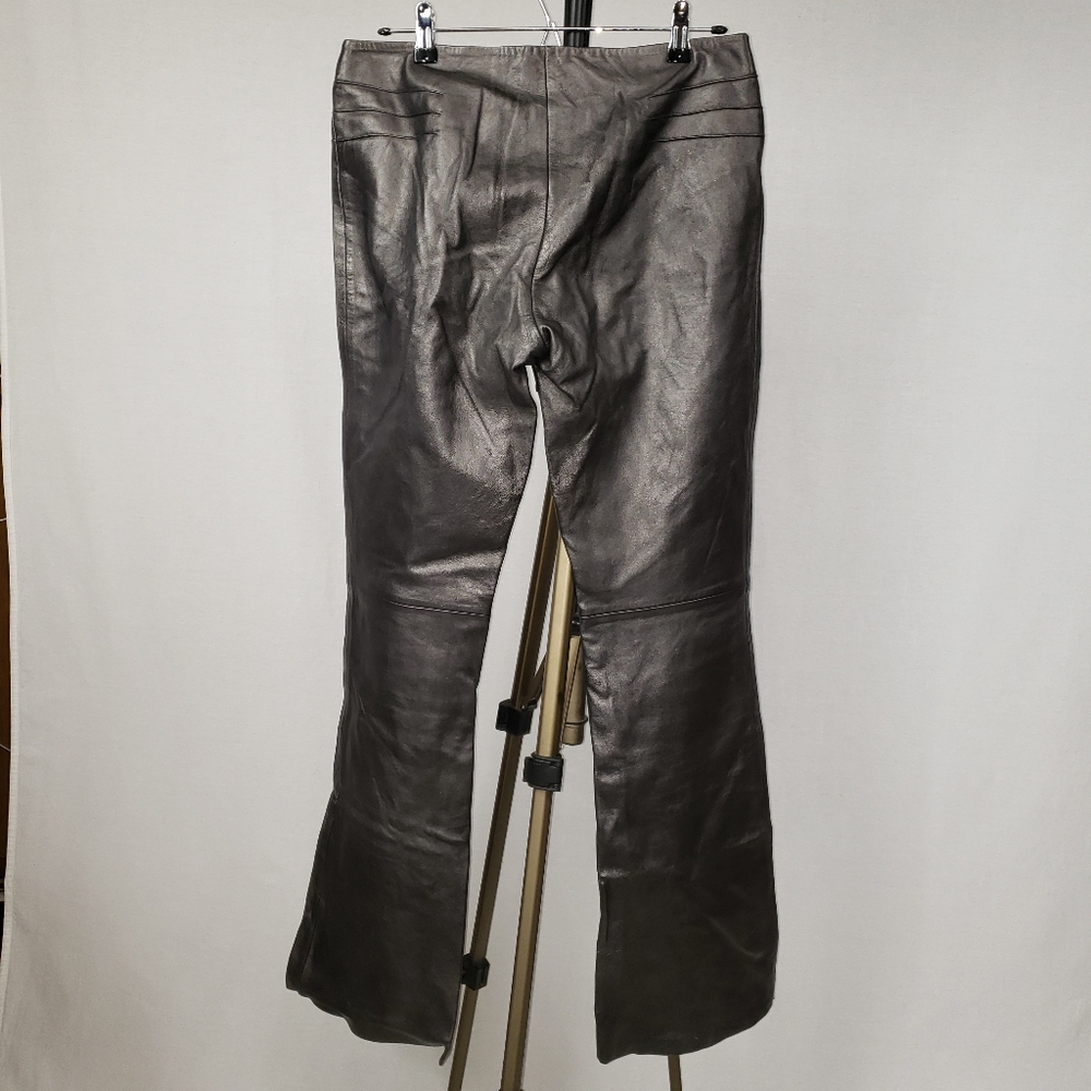 Cache Metallic Leather Pants - image 2